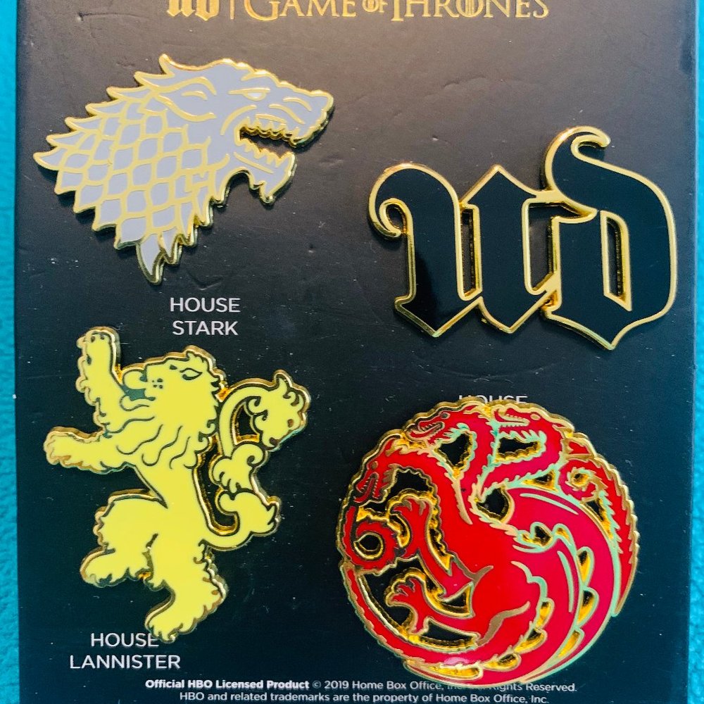 Game of Thrones Urban Decay Collectible Pins